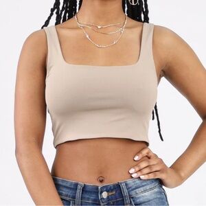 Classic Tan Women's Tank Top